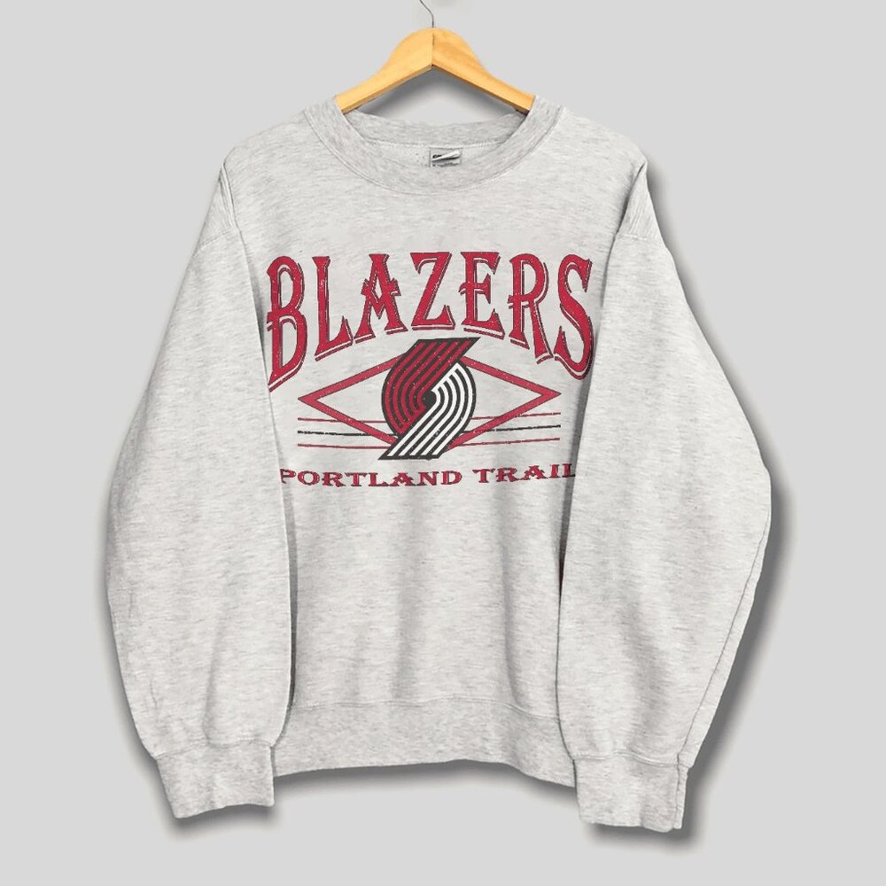 Vintage Portland Trail Blazers Basketball Sweatshirt, Retro NBA Men Women Shirt